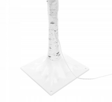 Kerstboom met LED - 180cm - 96 LEDs - Warm wit - Wit