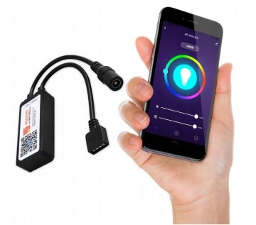 TUYA Smart RGB controller - WIFI - 4 pins - 5 tot 24V