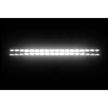 LED bar + markeringslicht - R10 - Wit + amber - 12/24V - 84cm