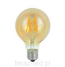 Retro Filament LED-lamp Bol Small E27 G80 3,7W 175Lm 2200K Vintage Amber