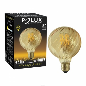 Polux e27 retro filament 450 2700 g95 2