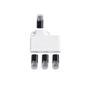 Quick kabel splitter - 1 naar 3 - 12V