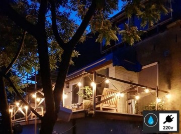 LED prikkabel - 35 lampen - 20 meter lichtsnoer - Waterdicht - 220 Volt