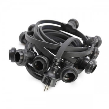 Prikkabel Led prikkabel - 15 lampen - 10 meter lichtsnoer - Waterdicht - 220 Volt