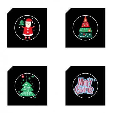 Led lichteffect projector - sneeuwvlokken - Wisselbare dia's