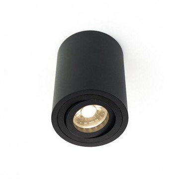 Purpl led opbouwspot gu10 armatuur rond zwart1 0