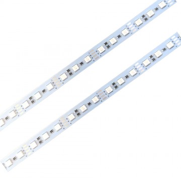 1 meter - RGB - rigide led Strip - 12 volt - 5050SMD - dimbaar