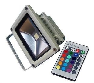 10W LED Schijnwerper RGB outdoor - dimbaar