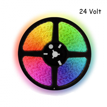 5 meter RGB led strip - 60Leds/m - 24V