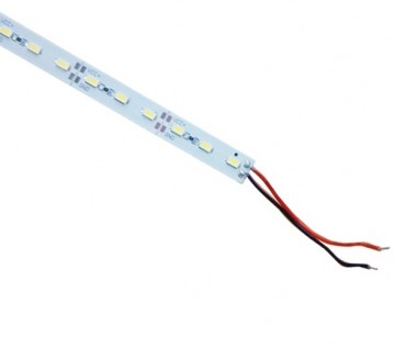 1 meter - warm wit rigide Strip - 5630 - 12 volt2