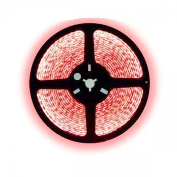 2,5 meter rood led strip - 60Leds/m - 12V