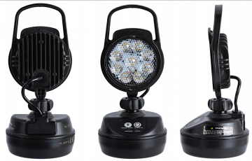 Magnetische LED werklamp - 9 LED - Oplaadbaar