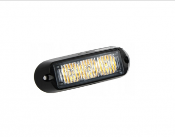 Bumper flitser wit - 3 LED - 9W - R10/R65