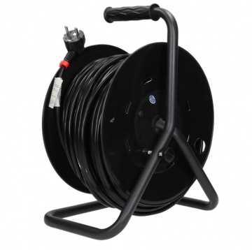 Verlengsnoer met haspel - 3200W - 25 meter - 4 stopcontacten