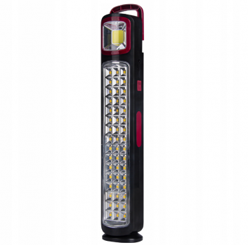 LED werkplaats lamp - 12,8W - Oplaadbaar + Solar - Koud wit