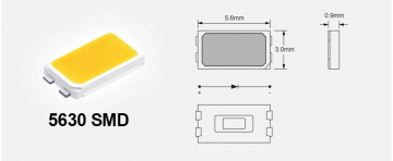 5 meter koud wit led strip waterproof - IP65 - 60Leds/m - 56302
