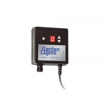 Timer + schemersensor - 12V - 150W