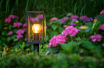 4x LED sokkel tuinlamp - 3,5 Watt - 12V - 68cm - Complete set