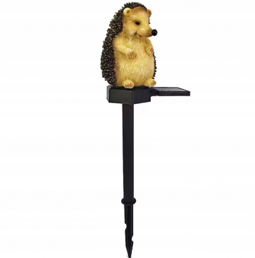 Solar LED mini egel - Neutraal wit - Met schemersensor en prikpen