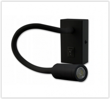 LED leeslamp - 3W - 150 Lumen - Zwart