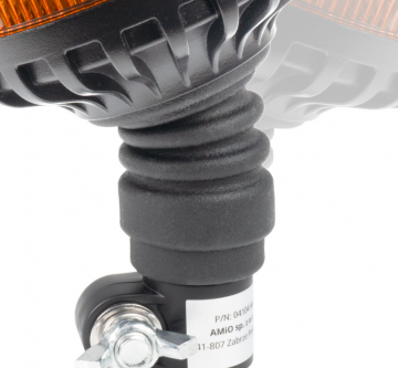 LED dak zwaailamp - Oranje - 16 LED - R10 / R65 - Flex beugel