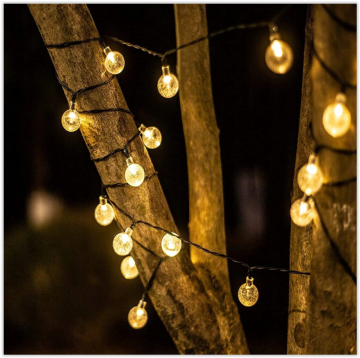 Kerst slinger solar - 20 LEDs - 485cm