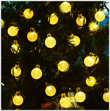 Kerst slinger solar - 20 LEDs - 485cm