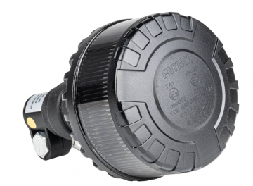 LED dak zwaailamp - Oranje - 16 LED - Flex beugel - Doorzichtige lens