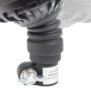 LED dak zwaailamp - Oranje - 16 LED - Flex beugel - Doorzichtige lens