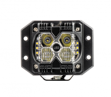 LED werklamp - R10 - Wit + oranje - 60W - 6000 Lumen