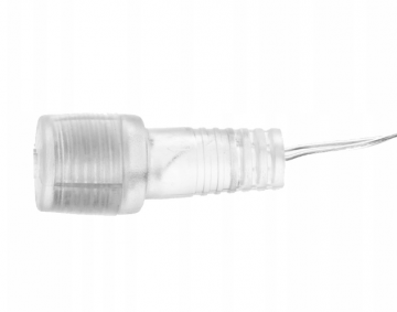 LED Meteoriet regenlichten kerst - 288 LED ijspegels - 8 spiralen - 50 cm tubes - Koud wit