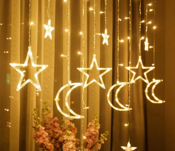 LED kerst lichtgordijn - 3 meter - 120 LEDs - Koppelbaar