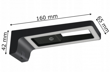 Onderkast lamp - Neutraal wit - Touch bediening - USB-C poort