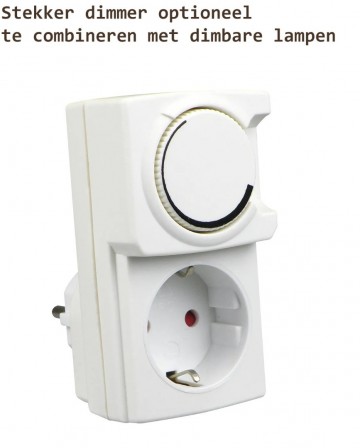 Led prikkabel Lichtsnoer - 15 meter - IP65 Waterdicht - 220 Volt