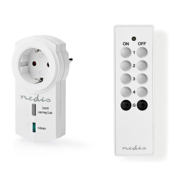 Stekker schakelaar ip20 met afstandsbediening 1