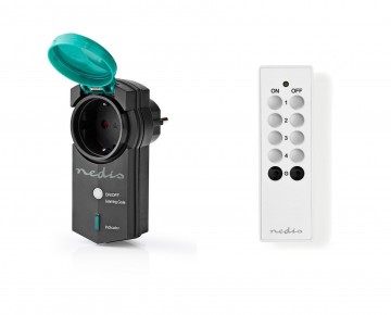 Stekker met afstandsbediening - Voor buiten