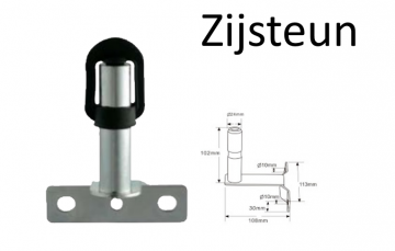 ORANJE dak zwaailicht - 120 LED - R10 - E keurmerk - beugel bevestiging
