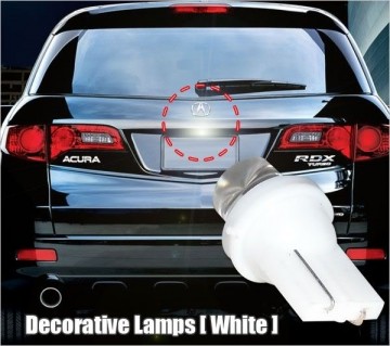 T10 LED wit W5W - 12V interieur lamp