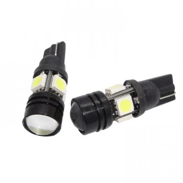 T10 LED 4-SMD + 1,5 watt CREE - 12V interieur lamp