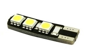 CANBUS T10 LED 6-SMD 5050 - 12V interieur lamp (error free)