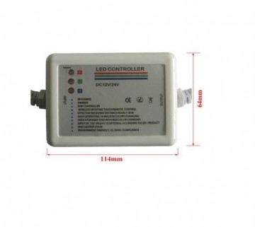 Touch LED RGB Controller - RF - kroonsteen aansluiting