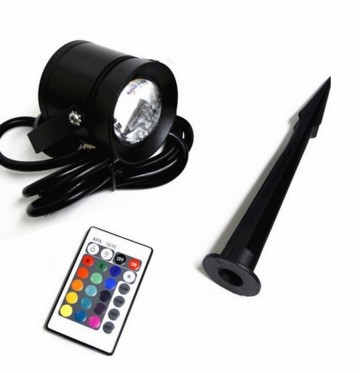 LED Tuin Spot 10W RGB - dimbaar