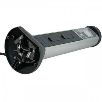 Tuinpaal   2x contactdoos  timer 5 v1