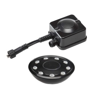 6x LED wand spot - 78mm - 4 Watt - Zwart - complete set