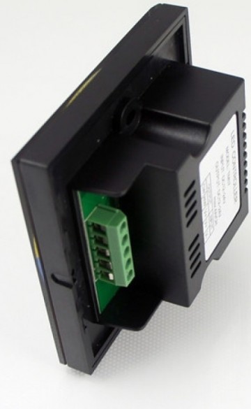 LED dimmer - wandbediening touch panel - zwart