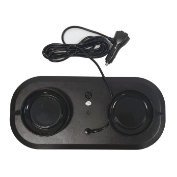 LED dak zwaailamp - Dark edition - 72 LED - R10/R65 - 36cm