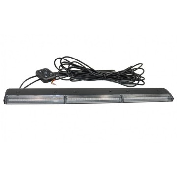 47cm LED bar flitser ultra dun - ORANJE - R65 R10 - Met controller