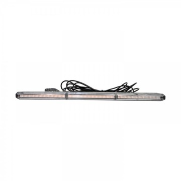 47cm LED bar flitser ultra dun - ORANJE - R65 R10 - Met controller