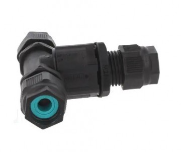 Waterdichte kabelverbinder   t splitter   premium   schroefdraad bevestiging   ip69 connector
