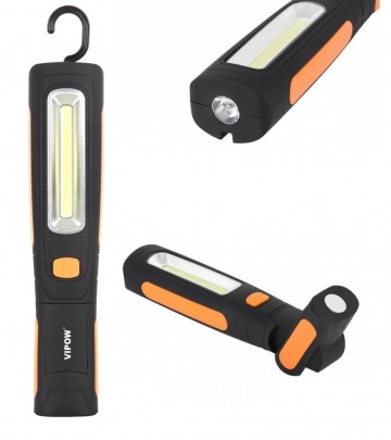 Werklamp - USB oplaadbaar - magnetisch - met haak